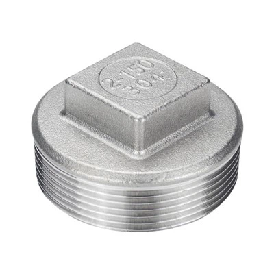 חוט חיצוני 304 פלדת אל חלד ארבע פינות פקק שמן