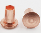 מסמרת נחושת בעלת ליבה חלולה מלאה